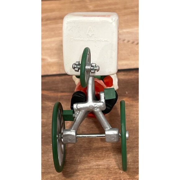 1986 HALLMARK KEEPSAKE ORNAMENT QX404-3 KRINGLE'S KOOL TREATS TRICYCLE ICE CREAM - Picture 8 of 8